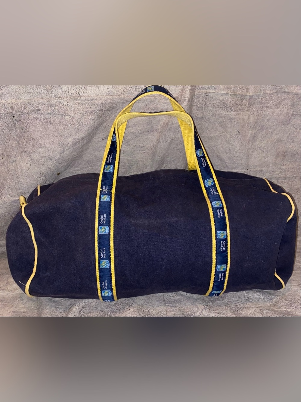 RBC Capital Markets Scarborough & Tweed Canvas 21” Banker Duffle Bag Finance USA